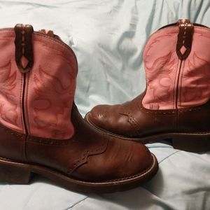 Justin Gypsy Cowgirl Boots Size 11B